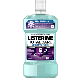 Listerine Total Care Sensitive płyn do płukania jamy ustnej 500ml