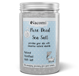 Nacomi Pure Dead Sea Salt sól do kąpieli z minerałami Morza Martwego 1400g