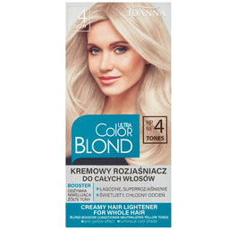 Joanna Ultra Color Blond kremowy rozjaśniacz do całych włosów do 4 tonów
