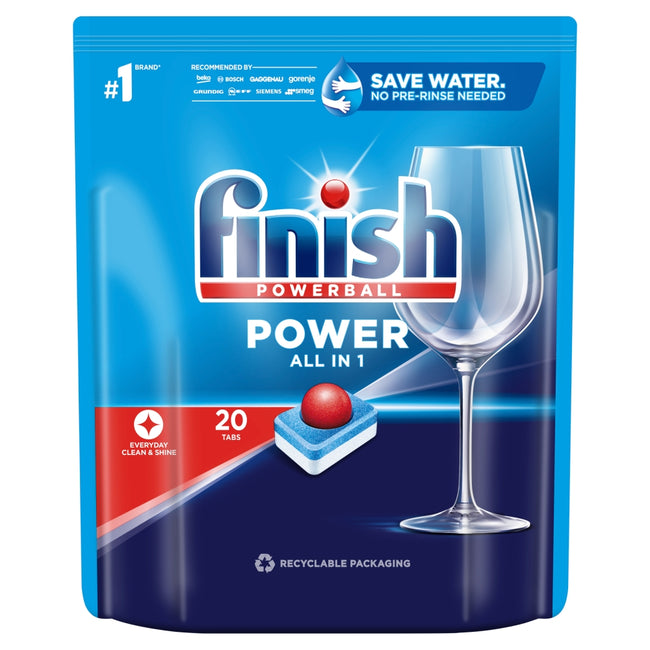 Finish Power All in 1 tabletki do zmywarki Fresh 20szt