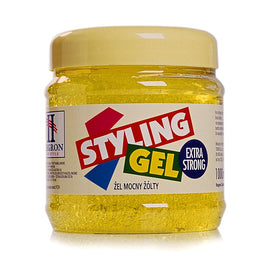 Hegron Styling Gel Extra Strong żel do stylizacji włosów Żółty 1000ml
