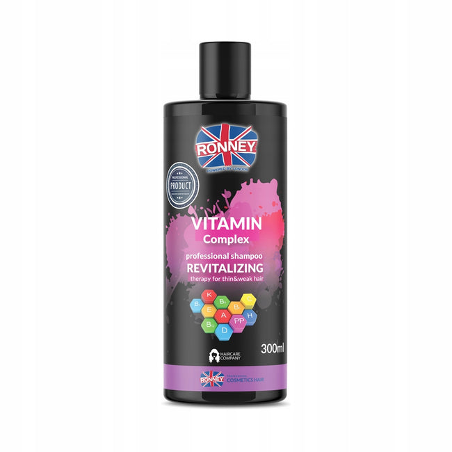 Ronney Vitamin Complex Professional Shampoo Revitalizing rewitalizujący szampon do włosów z kompleksem witamin 300ml