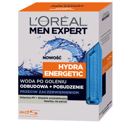 L'Oreal Paris Men Expert Hydra Energetic woda po goleniu odbudowa + pobudzenie 100ml