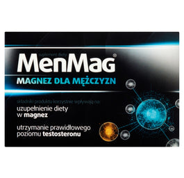 MenMag Magnez dla mężczyzn suplement diety 30 tabletek