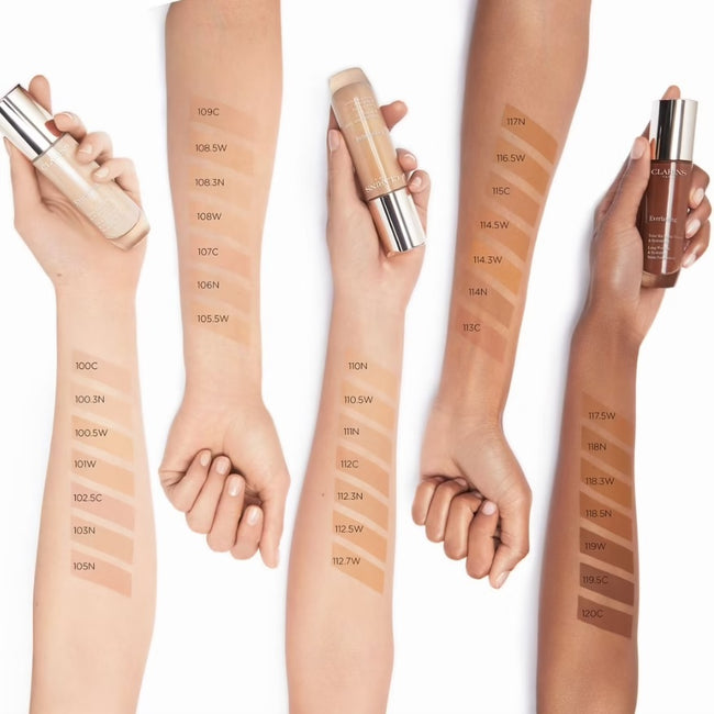 Clarins Everlasting Foundation nawilżający podkład matujący do twarzy 109 Wheat 30ml