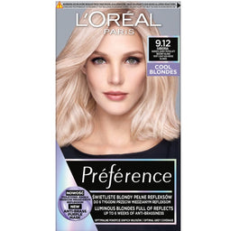 L'Oreal Paris Preference Cool Blondes farba do włosów 9.12 Siberia