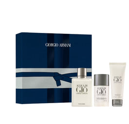 Giorgio Armani Acqua Di Gio Pour Homme zestaw woda toaletowa spray 100ml + dezodorant sztyft 75ml + balsam po goleniu 75ml