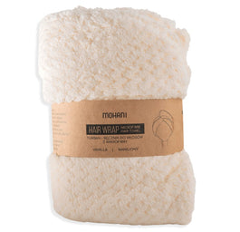 Mohani Hair Wrap turban-ręcznik do włosów z mikrofibry Biały