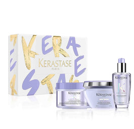 Kerastase Blond Absolu Cicaextreme zestaw kąpiel do włosów w kremie 250ml + maska do włosów 200ml + olejek do włosów 100ml