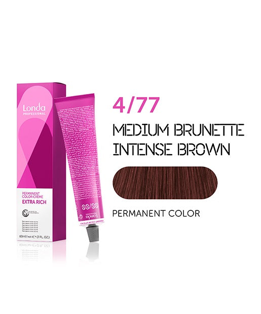 Londa Professional Permanent Color Creme permanentna farba do włosów 4/77 60ml