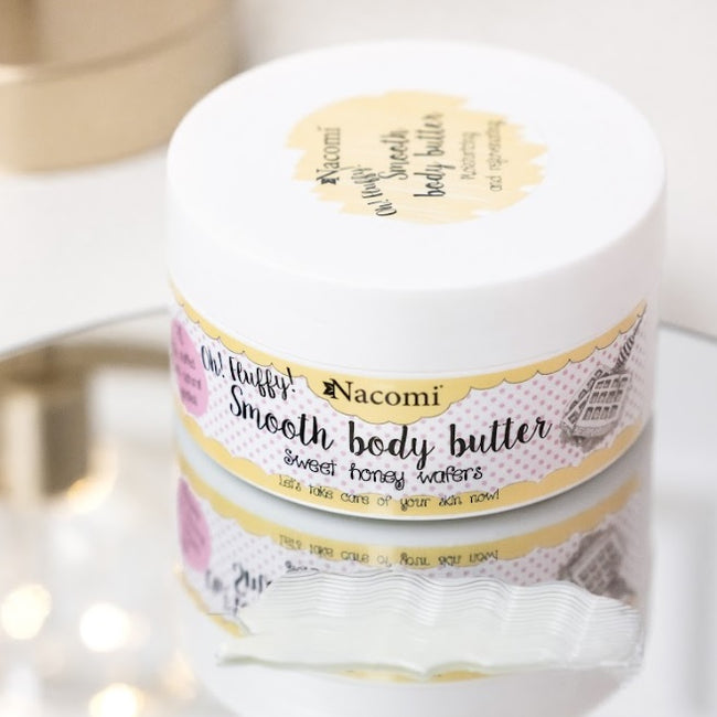 Nacomi Smooth Body Butter masło do ciała Miodowe Gofry 100g