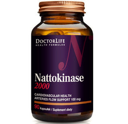 Doctor Life Nattokinase 2000 100mg suplement diety 90 kapsułek