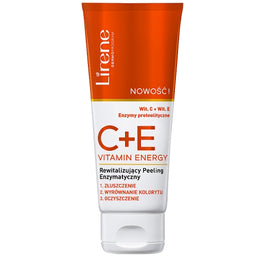 Lirene C+E Vitamin Energy rewitalizujący peeling enzymatyczny 75ml