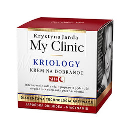 Janda My Clinic Kriology krem na dobranoc 50+ Japońska Orchidea & Niacynamid 50ml