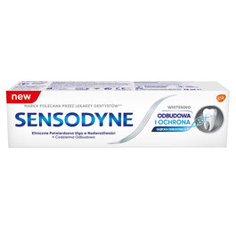 Sensodyne Odbudowa i Ochrona Whitening pasta do zębów z fluorkiem 75ml