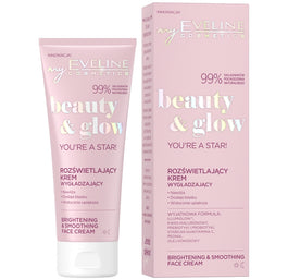 Eveline Cosmetics Beauty & Glow rozświetlający krem wygładzający 75ml