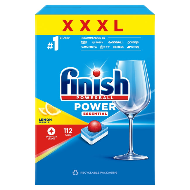 Finish Power Essential tabletki do zmywarki Lemon 112szt