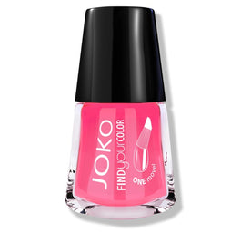 Joko Find Your Color lakier do paznokci z winylem 120 Crazy Pink 10ml