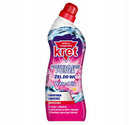 Kret Fresh&Clean Power żel do WC Water Lily 700g