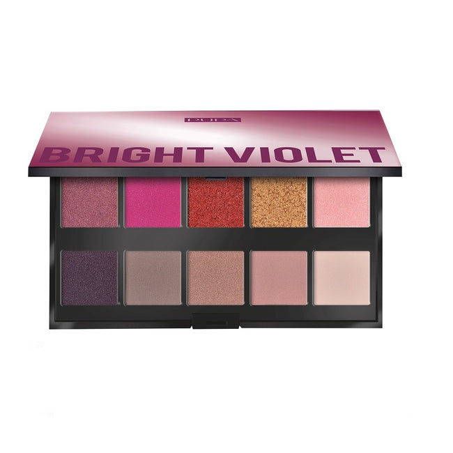 Pupa Milano Makeup Stories Palette paleta cieni do powiek 003 Bright Violet 18g