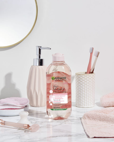 Garnier Skin Naturals płyn micelarny z wodą różaną 400ml