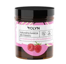 Yolyn Naturalna świeca do masażu W Malinowym Chruśniaku 120ml