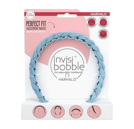 Invisibobble Hairhalo regulowana opaska do włosów Miss Denim