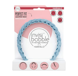 Invisibobble Hairhalo regulowana opaska do włosów Miss Denim