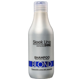 Stapiz Sleek Line Blond Shampoo szampon do włosów blond zapewniający platynowy odcień 300ml