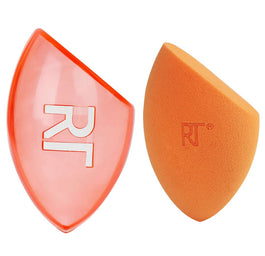 Real Techniques Miracle Complexion Sponge + Travel Sponge Case gąbka do makijażu + podróżne etui