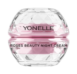 Yonelle Roses Beauty Night Cream krem piękności do twarzy i pod oczy na noc 50ml