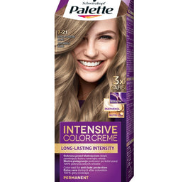 Palette Intensive Color Creme farba do włosów w kremie 7-21 Popielaty średni Blond