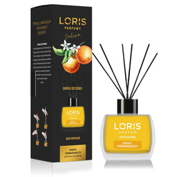 LORIS Reed Diffuser dyfuzor zapachowy z patyczkami Kwiat Pomarańczy 120ml