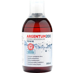 Aura Herbals Argentum 200 tonik do twarzy 50PPM Srebro Koloidalne 500ml