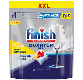 Finish Quantum All in 1 kapsułki do zmywarki Lemon 44szt