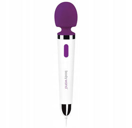 Bodywand Plug-In Multi Function Wand Massager wielofunkcyjny masażer typu wand White Purple