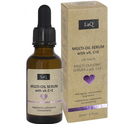 LaQ Multi-olejowe serum z witaminami C+E Kocica Piwonia 30ml
