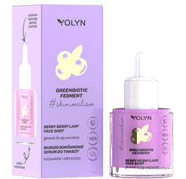 Yolyn Greenbiotic Ferment rozświetlające serum do twarzy Bardzo Borówkowe 20ml