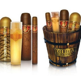 Cuba Original Cuba Jungle Tiger zestaw woda perfumowana spray 100ml + woda perfumowana spray 35ml + dezodorant spray 200ml + balsam do ciała 130ml