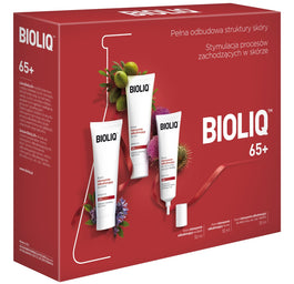 BIOLIQ 65+ zestaw krem na dzień 50ml + krem na noc 50ml + krem do oczu ust szyi i dekoltu 30ml