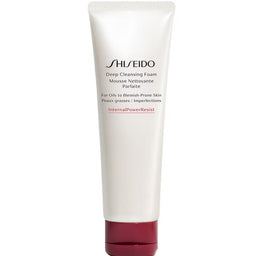 Shiseido Deep Cleansing Foam głęboko oczyszczająca pianka do cery tłustej i skłonnej do niedoskonałości 125ml