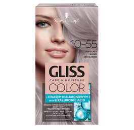 Gliss Color Care & Moisture farba do włosów 10-55 Popielaty Blond