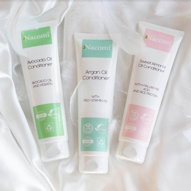 Nacomi Avocado Oil odżywka do włosów z olejem avocado i keratyną 150ml