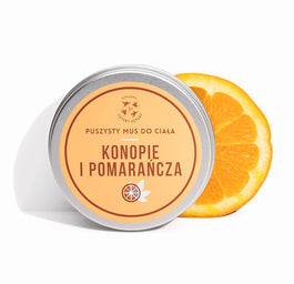 Mydlarnia Cztery Szpaki Mus do ciała Konopie i Pomarańcza 150ml