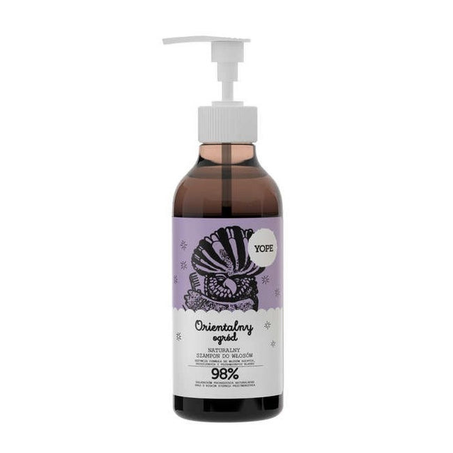 Yope Naturalny szampon do włosów Orientalny Ogród 300ml