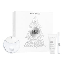 Issey Miyake A Drop D'issey zestaw woda perfumowana spray 90ml + woda perfumowana spray 10ml + krem do rąk 50ml