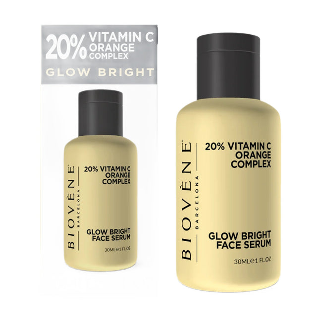 Biovene Glow Bright Face Serum rozświetlające serum do twarzy z 20% witaminą C 30ml