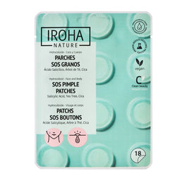 IROHA nature SOS Pimple Patches plastry na wypryski z kwasem salicylowym 18szt.