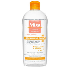 MIXA Niacinamide Glow płyn micelarny z niacynamidem i witaminą C 400ml