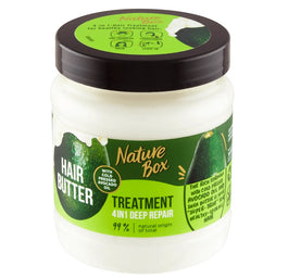 Nature Box Hair Butter Treatment 4in1 Deep Repair głęboko regenerująca maska do włosów 4w1 z olejem z awokado 300ml